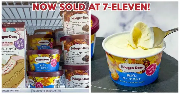 Häagen-Dazs Brings Limited Edition Japanese Baked Cheese Tart Ice Cream To Singapore
