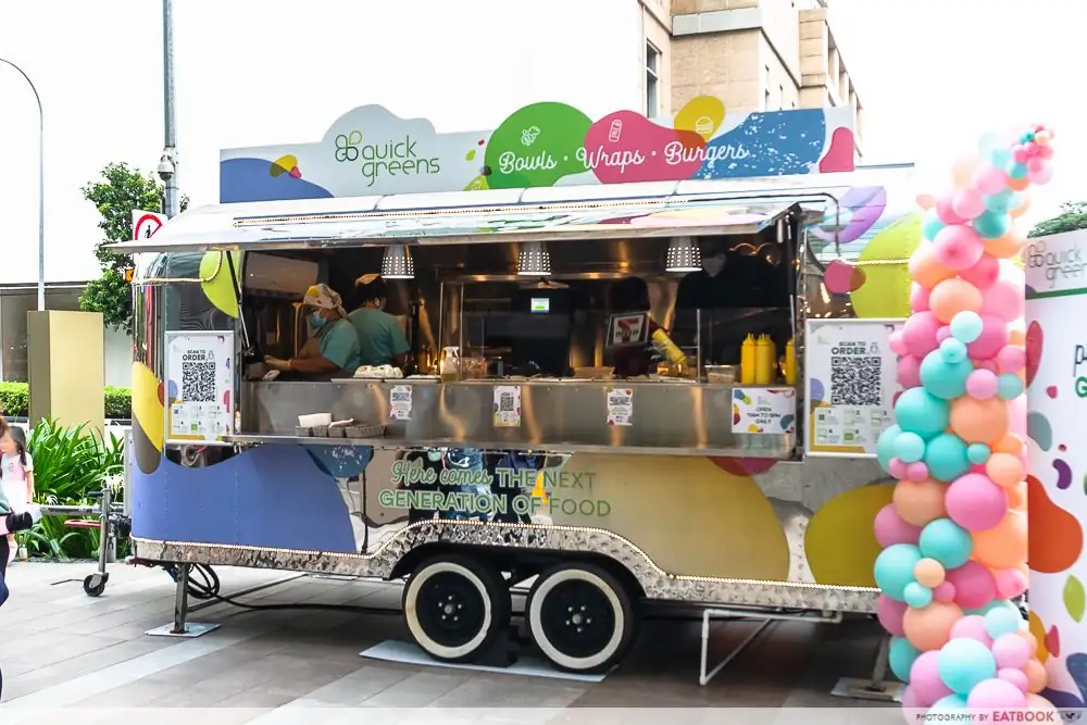 This Food Truck At Cineleisure Orchard Serves Vegan Burgers And Wraps