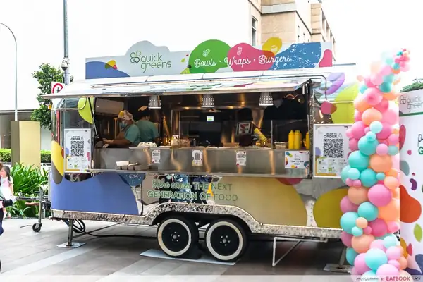 This Food Truck At Cineleisure Orchard Serves Vegan Burgers And Wraps