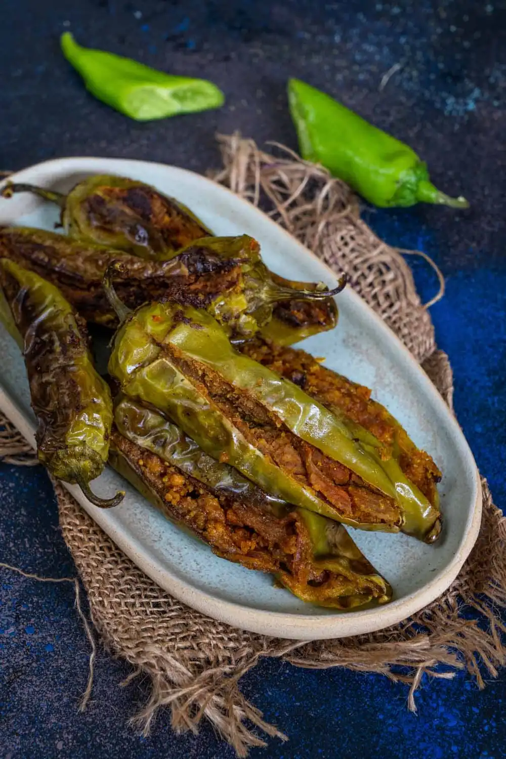 Besan Bharwa Mirch Recipe