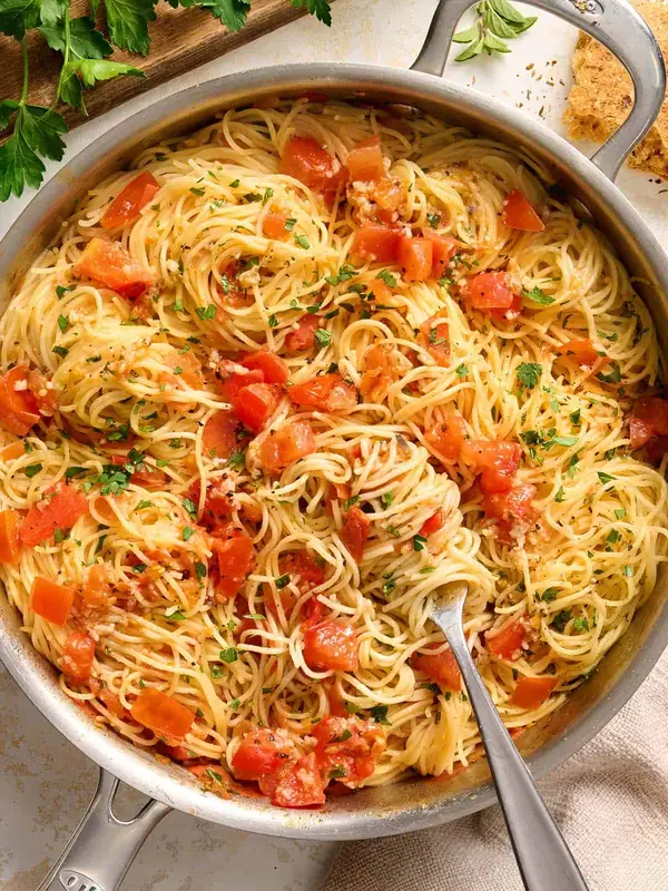 Angel Hair Pasta Pomodoro