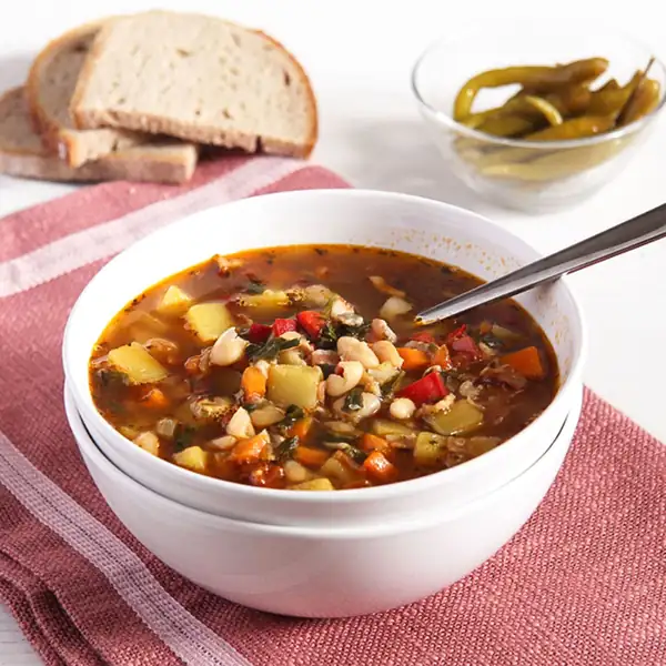 Bone Broth Vegetable Soup