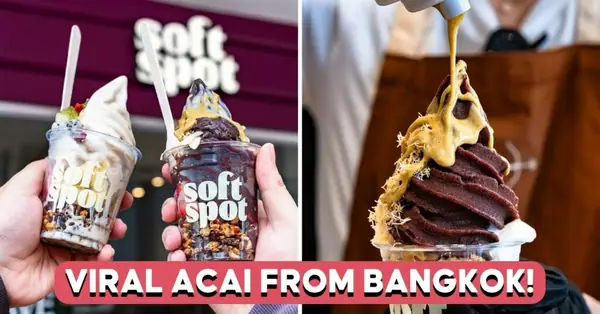 La famosa cafetería de açaí de Bangkok abre sus puertas en Singapur con su popular yogur de mantequilla de pistacho y galletas Biscoff