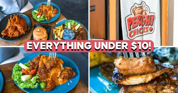 PerghChicks Review: Ex-Pasar Malam Stall Opens Restaurant Selling Volcano Curry Rice And Spicy Wings