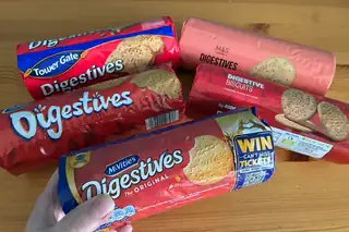 I compared McVitie's Digestive biscuits to supermarket versions