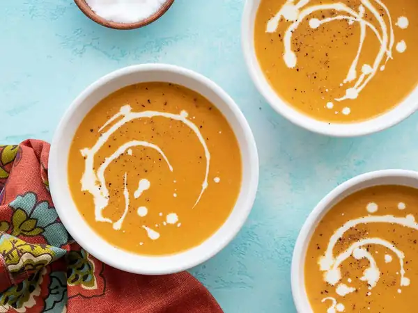 Baked Sweet Potato Fries with Peanut Lime Dressing