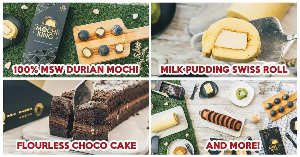 NOW Bakery: MSW Durian Mochi And Milk Pudding Blancmange Rolls In City Hall